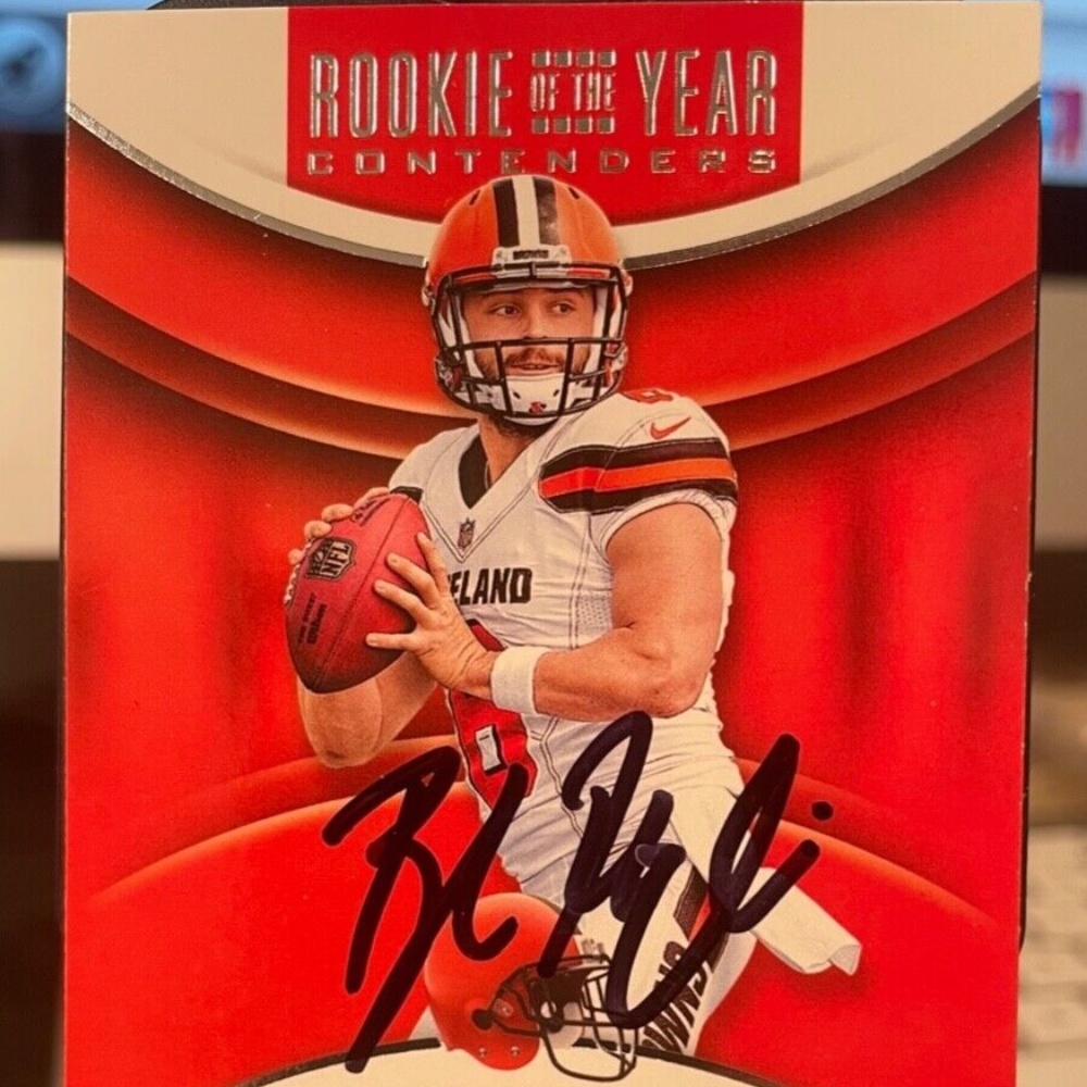 2018 Contenders Baker Mayfield ROY Contenders Autographs